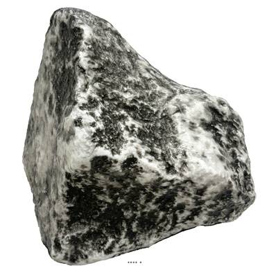 Pierre artificielle grise grosse en Plastique soufflé L 180x130 mm