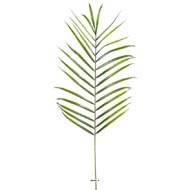 Feuille de palmier Areca artificielle en plastique H 110 cm Vert