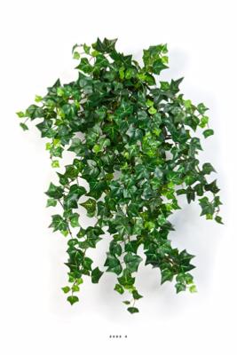 Chute de lierre artificiel L 50 cm dense l 30 cm vert