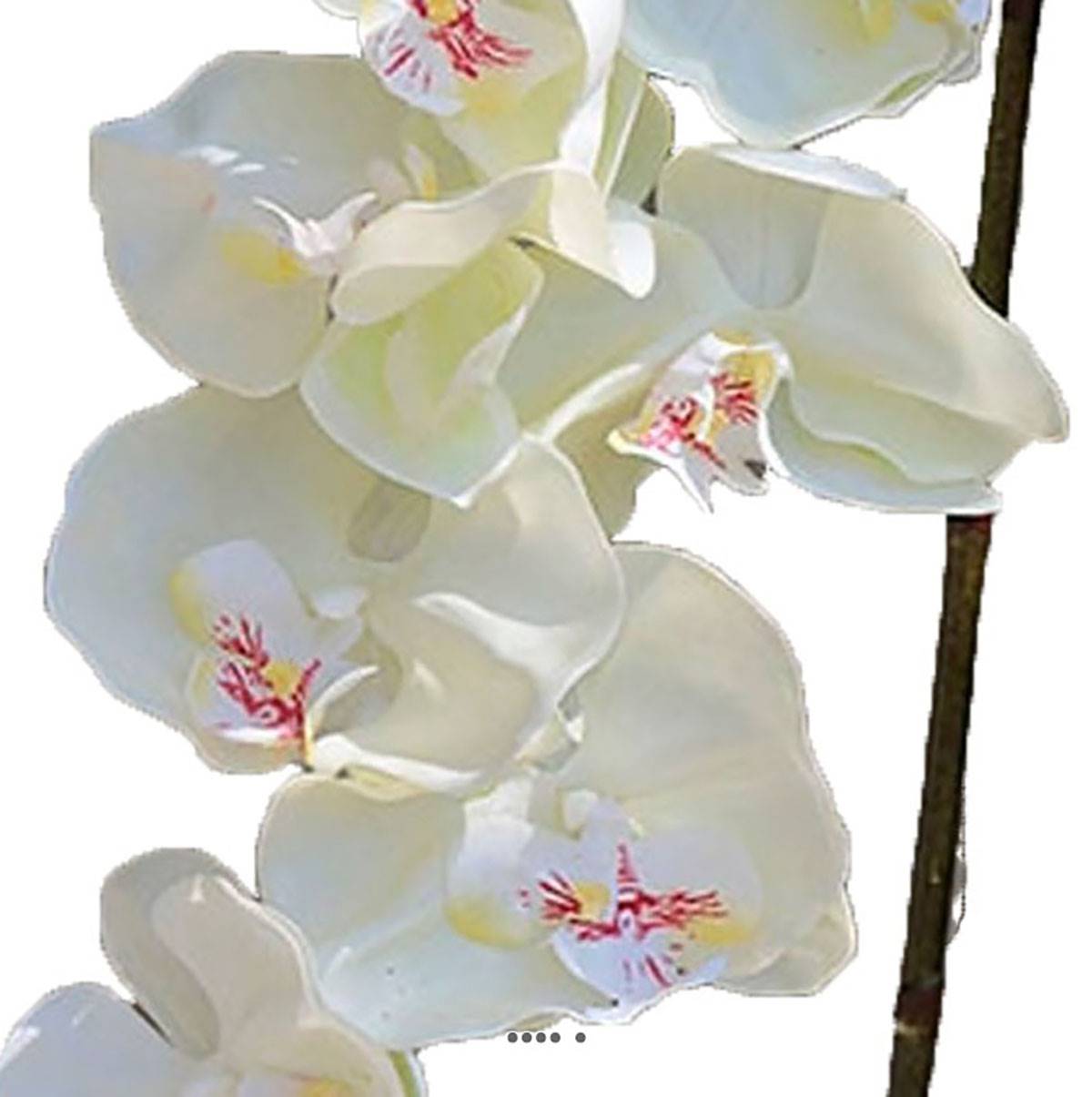 Orchidée Artificielle Botanik Réaliste En Pot - Grande Plante 85 Cm Avec 56 Fleurs Roses