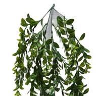 Chute de buis artificiel L 84 cm en plastique vert
