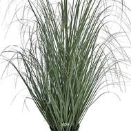 herbe folle artificielle en pot, H 120 cm, D 40 cm Vert