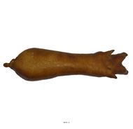 Patte de cochon artificielle L100x350 mm marron en plastique soufflé