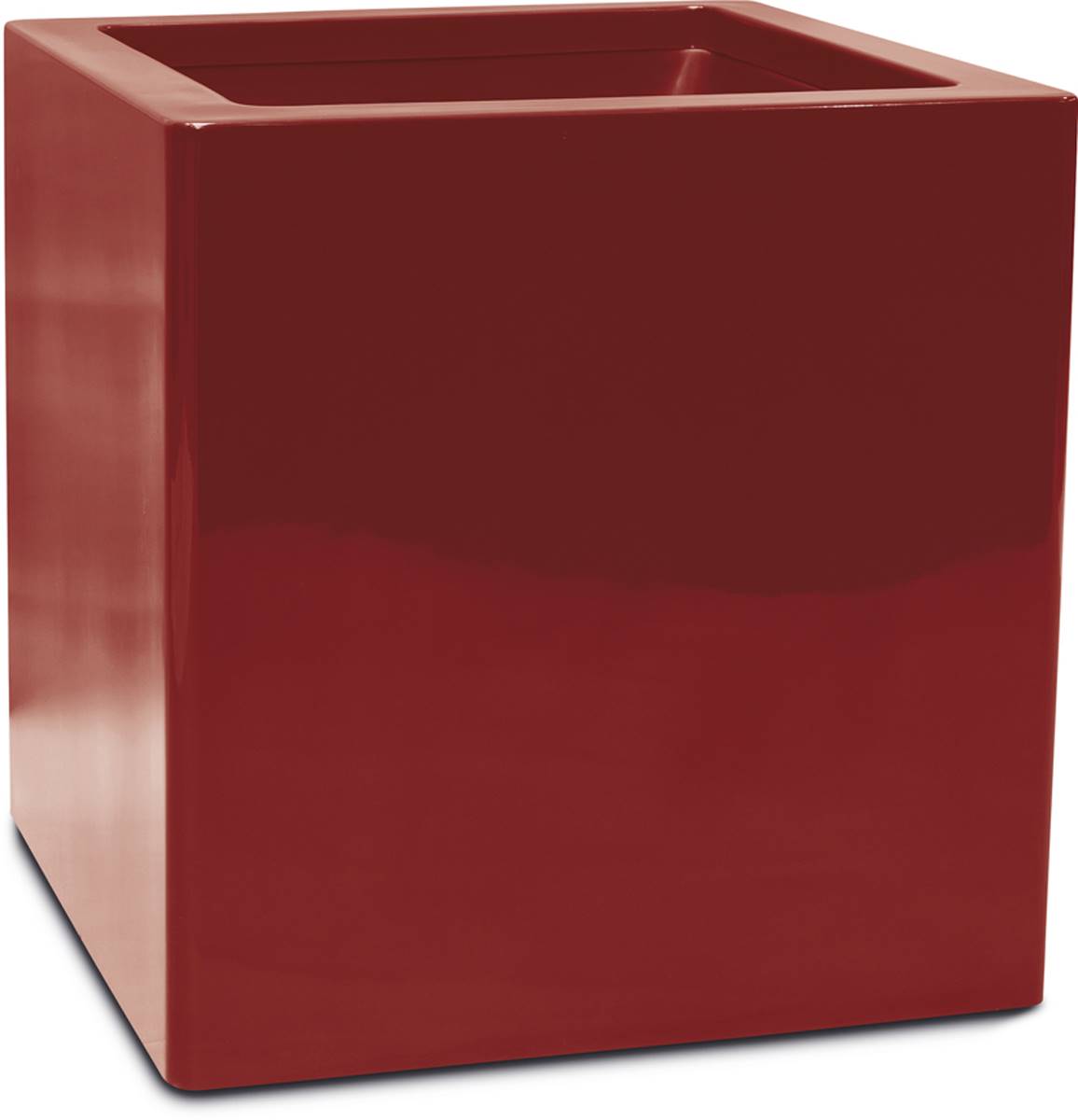 Bac fibres de verre cube rubis|Artificielles.com
