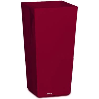 Bac fibres de verre gelcoat 43x42x75 cm Ext. colonne rouge rubis