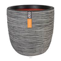 Bac Rib en plastique de qualit suprieure Int/Ext. eggpot 43x41 cm anthracite