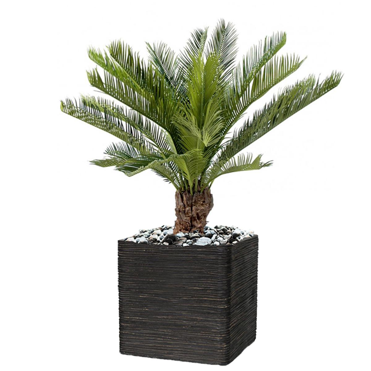 Palmier Artificiel Cycas en pot