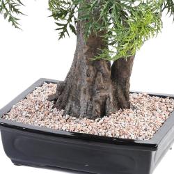 Bonsaï Aralia Artificiel H 80 cm D 50 cm en pot