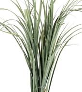Herbe large artificielle Citronnelle en pot H 90 cm D 50 cm anti UV Vert