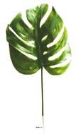 Feuille de Philodendron x6 H39cm Plastique ext. D15cm Originale