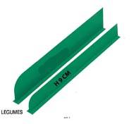 Separateur altuglass uni tres resistant L 75 cm H 9 cm Vert pour les legumes