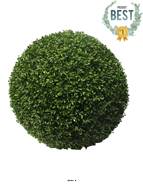 Boule de buis artificielle feuillage plastique protection UV H 75 cm Vert - BEST