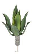 Agave, Aloé vera, artificielle en piquet H 60 cm Vert