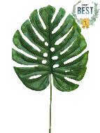 Feuille de Monstera artificielle, H 46 cm, D 26 cm - BEST