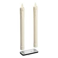 Bougie Cylindrique Cire Ivoire – D 7,5 cm x H 10 cm – finition lisse brillante