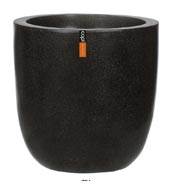 Bac en pures Fibres Baya Ext. EggPot D 54 x H52 cm Noir