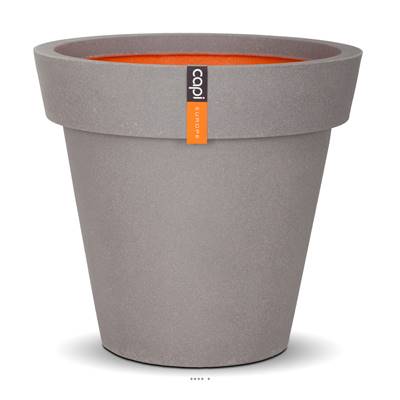 Bac en plastique de qualité supérieure Int/Ext. eggpot 48x44 cm gris