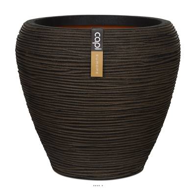Bac Rib Top Qualité Int/Ext. bullet bas 42x38 cm marron foncé