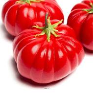 Tomate Cœur de bœuf et feuilles x3 Plastique soufflé D 80x65 mm
