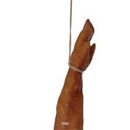 Jambon Fumé Serrano artificiel en Plastique soufflé H 660x220 mm