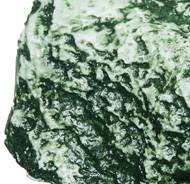 Pierre artificielle verte petite en Plastique soufflé L 100x110 mm