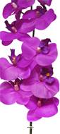 Tige orchidée phalaenopsis faux 9fleurons Real touch H108cmPourpreBEST