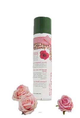 Bombe spray parfum d'ambiance - bouquet& pots-pourris 400 ML à la Rose