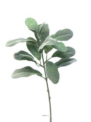 Sauge en branche artificielle H 35 cm Vert