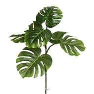 Branche de Philodendron artificiel H 50 cm D 35 cm