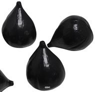 Figue de luxe artificielle X 5 en Plastique soufflé noir D 47x60 mm