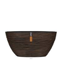 Bac Rib en fibres de verre Int. bullet 27x13x14 cm marron