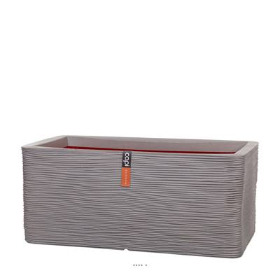 Bac Rib Top Qualité Int/Ext. jardinière 73x39x32 cm gris
