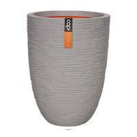 Bac Rib en plastique de qualit suprieure Int/Ext. bullet bas 46x58 cm gris