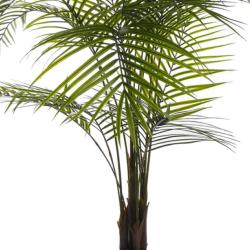 Palmier Areca artificiel H 175 cm en plastique anti-UV en pot