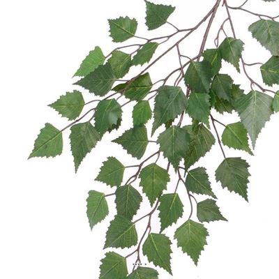 Branche bouleau artificielle 64 cm 48 feuilles