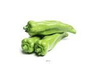 Piment Vert artificiel en lot de 3 en Plastique soufflé L 160x40 mm