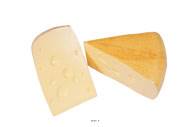 Emmental artificiel gros morceau X 2 Plastique soufflé L 170x105 mm