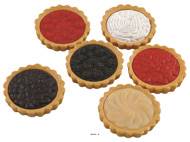 Assortiment de 6 tartelettes en lot de 6 en Plastique soufflé D 80 mm