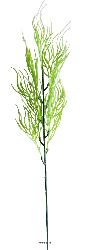 Branche herbe de Corail factice H49cm plastique ext aerien Blanc-vert