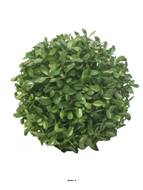 Boule de buis factice feuilles PE protection UV H 13 cm Vert - BEST