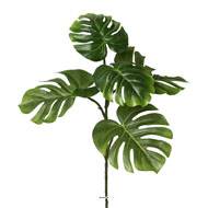 Branche de Philodendron artificiel H 50 cm D 35 cm