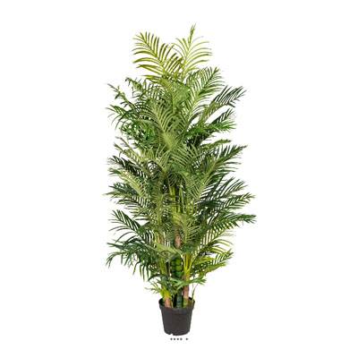 Palmier Areca artificiel H 220 cm 13 troncs en pot