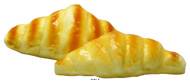 Croissant artificiel en lot de 2 en mousse PU  L 160x90 mm