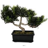 Bonsai artificiel Arbre a The H 23 cm 98 feuilles