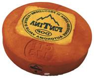 Fontina artificiel Fromage Italien factice décoratif D 360x60 mm