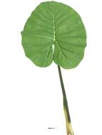 Feuille de Colocasia géante artificielle, H 95 cm - BEST