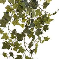 Chute de lierre artificiel L 145cm 214 feuilles vert-blanc
