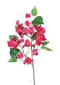 Branche de bougainvillier artificiel H 60 cm Fuschia 18 fleurs