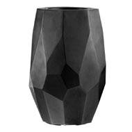 Bac fibres de verre/ composite Ext. bullet taill 60 cm H87cm noir