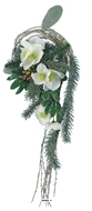 dcoration noel sapin et bois L  45cm artificielle